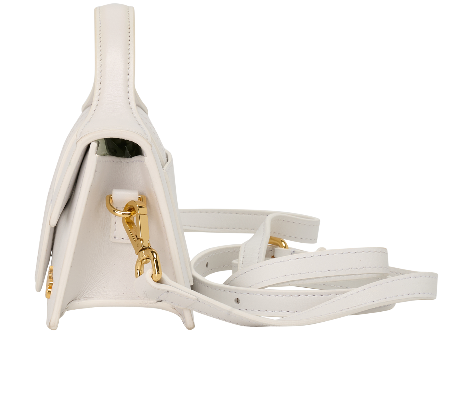 Le Bambino, &pound;250, Handbags, White, Leather, Bottom view